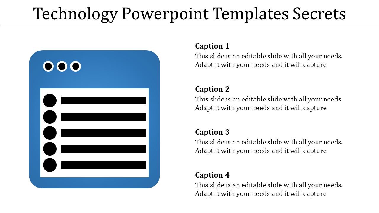 Free - Attractive Technology PowerPoint Templates Presentation